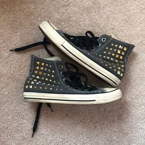 Studded Converse High tops